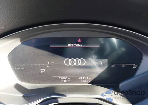 2020 Audi A5 Sportback Premium Plus 45 Tfsi Quattro S Tronic из США, поврежденный, VIN WAUCNCF59LA011626